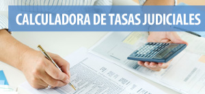 calculadora tasas judiciales